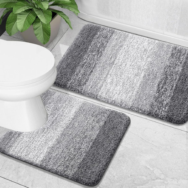 Latitude Run® Brijesh Ombre Bath Rug Set Wayfair